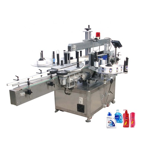 Automatinė darbalaukio lipdukų žymėjimo mašina, skirta apvaliems buteliams, konservų indelių etikečių mašinoms 