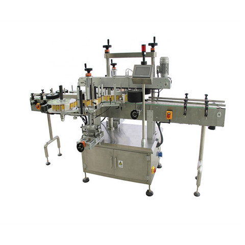 Gamyklos kainos automatinė apvalių butelių šalto klijų popieriaus etikečių klijavimo mašina 