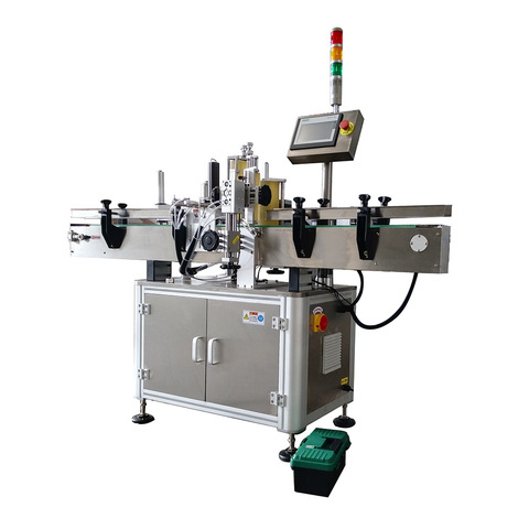 Kosmetikos pakavimo etikečių klijavimo mašina, plokščia dvipusė etikečių klijavimo mašina 