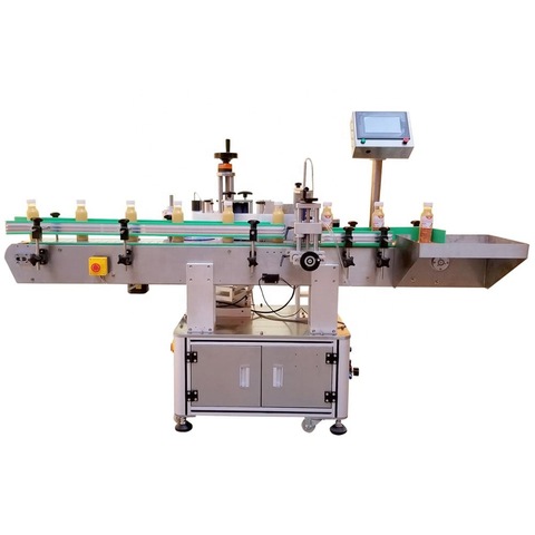 Individualus automatinis stiklo indelio medaus užpildymo dangtelio ir etikečių klijavimo aparatas 