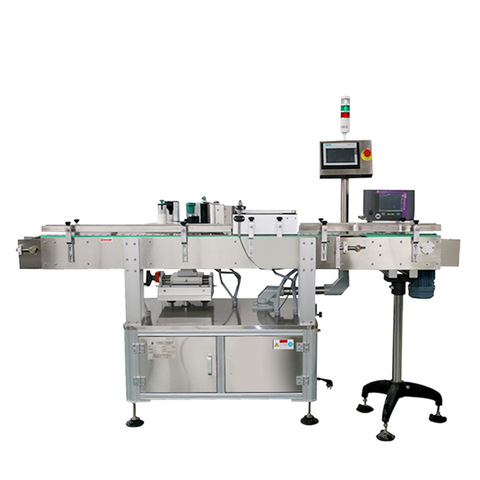 Hzpk automatinė kvadratinių maisto skardinių skardinių spausdinimo ir etikečių klijavimo mašina 