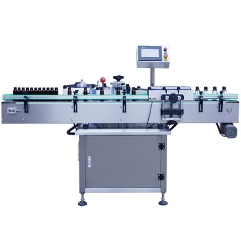 Gamyklinių produktų pakavimo drėgnų klijų etikečių klijavimo mašina 