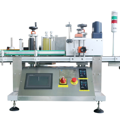 Js-A2-500 didelio našumo automatinių etikečių klijavimo vamzdžių etikečių klijavimo mašina, naudojama visų rūšių apvaliems buteliams 