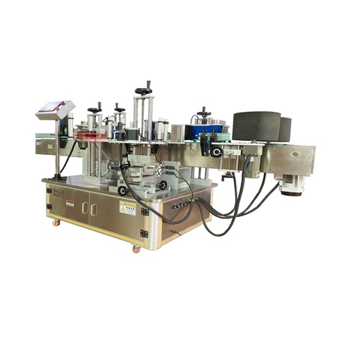 Gamyklos kainos automatinė apvalių butelių šalto klijų popieriaus etikečių klijavimo mašina 