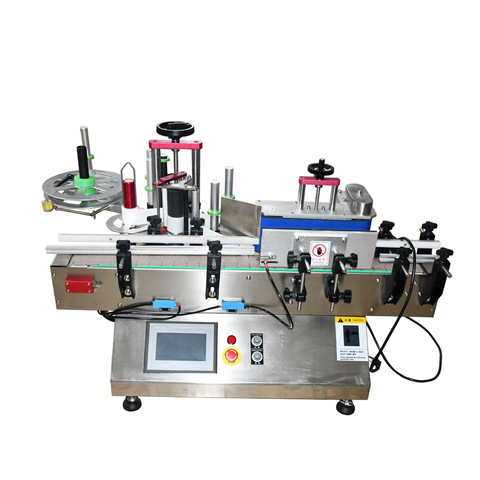 Automatinė stalo tipo plokščios etikečių klijavimo mašinos etikečių klijavimo etikečių pakavimo butelių užpildymo mašina 