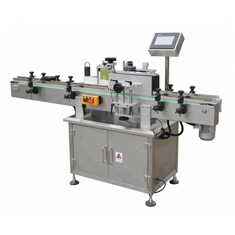 Patikimas pramoninių automatinių lipdukų ženklinimo mašinų gamintojas gamybos linijoje 