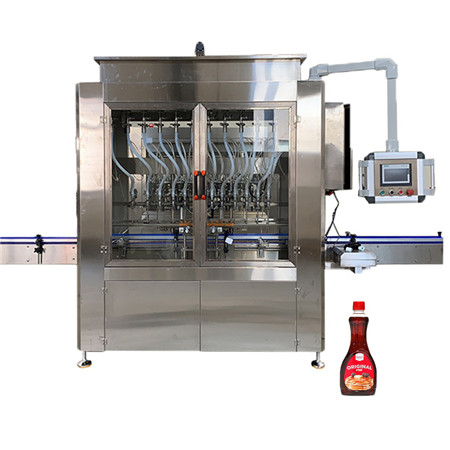 Automatinis 1 litro butelis su 16 galvučių skysčių pildymo mašinų tiekėjų gamykla 