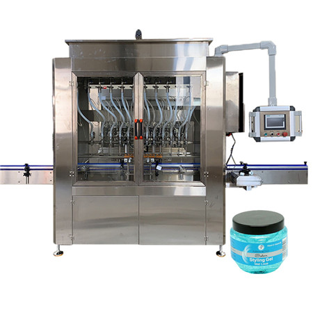 Stiklo butelių užpildymo dangtelio ir etikečių klijavimo mašina GCP-30-24-6 užpildas 