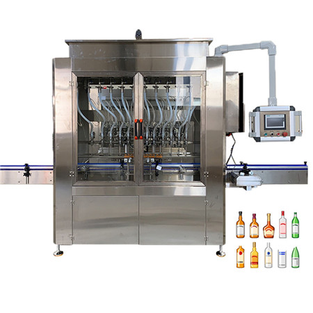 Automatinė stiklo butelio „Purero“ vandens arbatos gėrimų skysčių užpildų pakuotė plovimo užpildymo sandarinimo alyvos pakavimo gėrimų aparato išpilstymo mašina 