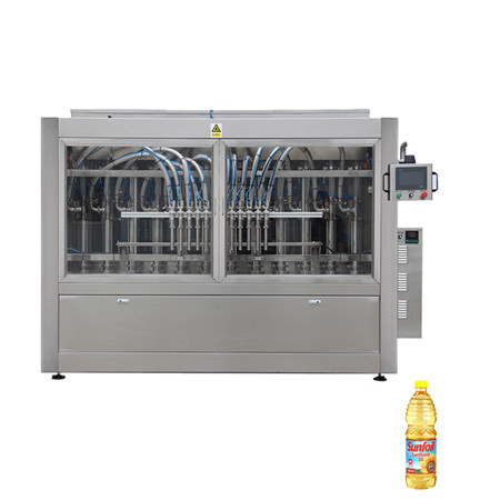 Automatinis tiesinio tipo stūmoklinių butelių skysčių pildymo mašinos užpildas 