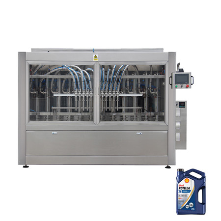 Automatinė alyvuogių / valgomųjų / variklio alyvos užpildymo mašina / alyvos išpilstymo mašina 