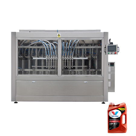 Automatinė klampių skysčių stūmoklių užpildymo įranga, skirta pilnai ploviklių butelių pakavimo mašinai rankoms valyti / pomidorų pasta / alkoholio gelis / valgomasis aliejus 