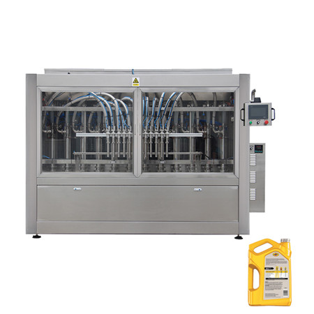 Automatinė 3L-10L didelio butelio vandens aliejaus plovimo užpildymo dangtelio ženklinimo pakavimo įrangos mašina 