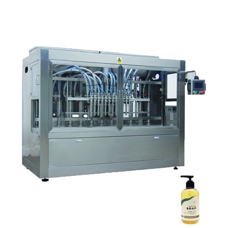 Naujo produkto stūmoklinių užpildų automatinė vandens užpildymo mašina, tinkanti įvairių tipų buteliams 