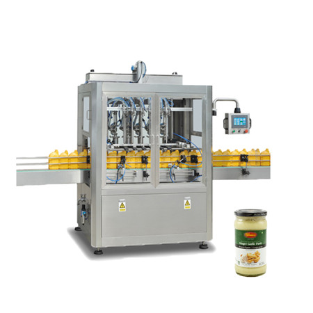 Aukštos kokybės skystų pastų užpildymo mašina su krumpliaratinių siurblių užpildymu 