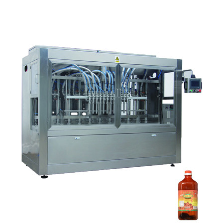 Automatinė linijinė kepimo aliejaus / valgomojo aliejaus / alyvuogių aliejaus užpildymo mašinų gamyba 