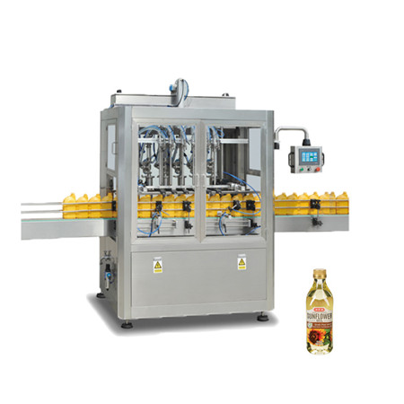 200 ml / 300 ml / 500 ml / 1 l automatinė butelių pūtimo mašina skysčiams užpildyti ir užsandarinti didelio klampumo pastą, medaus aliejų, pomidorų padažą ir alyvuogių aliejų 