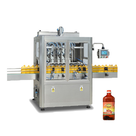 Automatinis skystų šampūnų valymas rankomis skalbimo priemonės „Santizer“ valgomojo aliejaus virimo plastikinio butelio tūrinių stūmoklių užpildymo butelių užpildymo mašina 